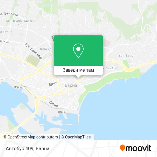 Автобус 409 карта