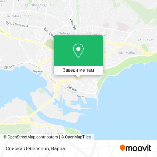 Спирка Дебелянов карта