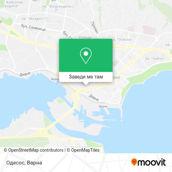 Одесос карта