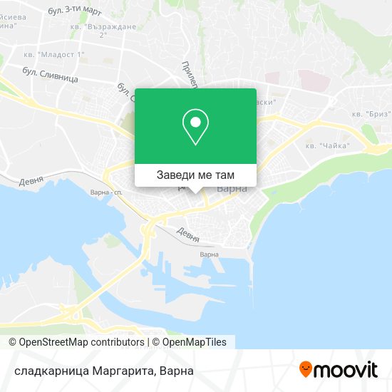 сладкарница Маргарита карта