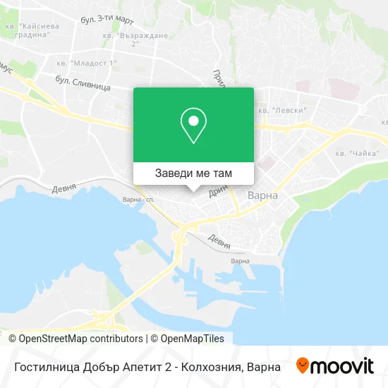 Гостилница Добър Апетит 2 - Колхозния карта