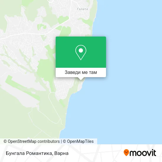 Бунгала Романтика карта
