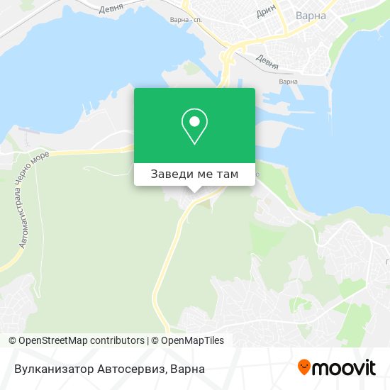 Вулканизатор Автосервиз карта