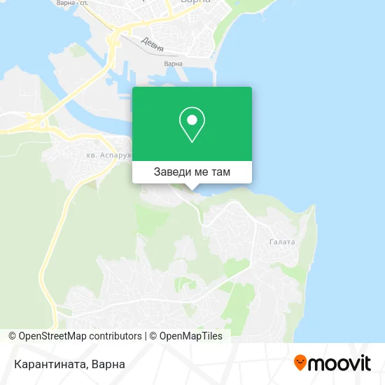 Карантината карта