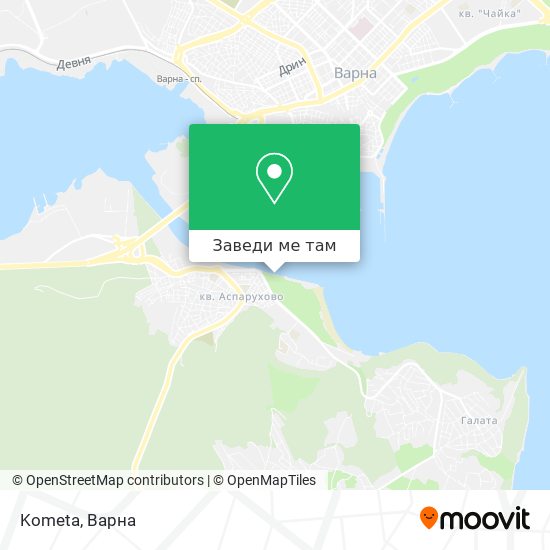 Kometa карта