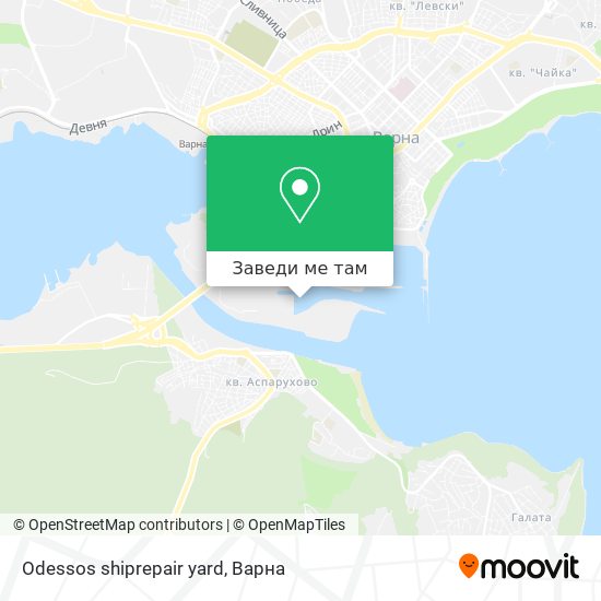 Odessos shiprepair yard карта