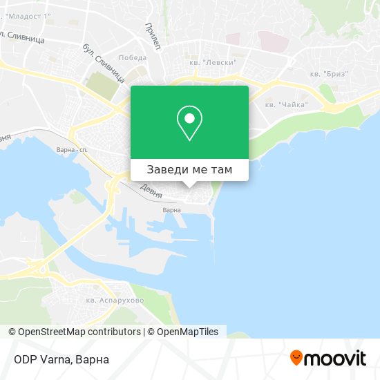 ODP Varna карта