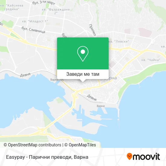 Easypay - Парични преводи карта