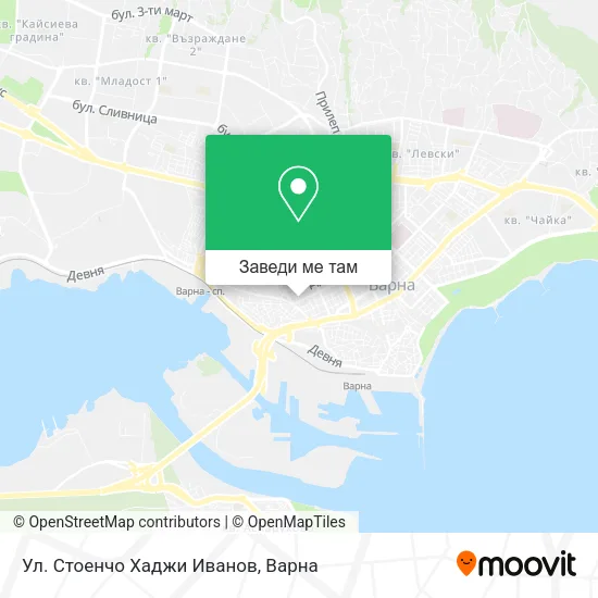 Ул. Стоенчо Хаджи Иванов карта