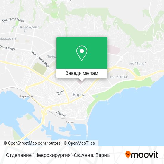 Отделение "Неврохирургия"-Св.Анна карта