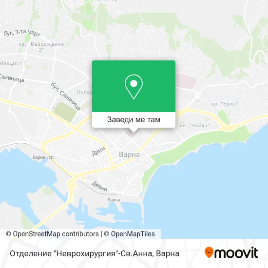 Отделение "Неврохирургия"-Св.Анна карта