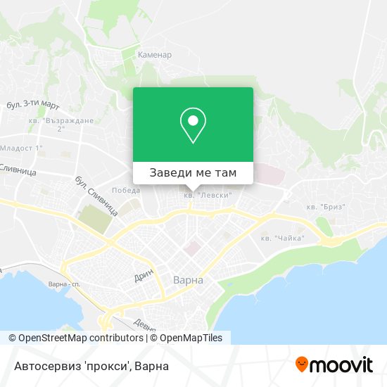 Автосервиз 'прокси' карта