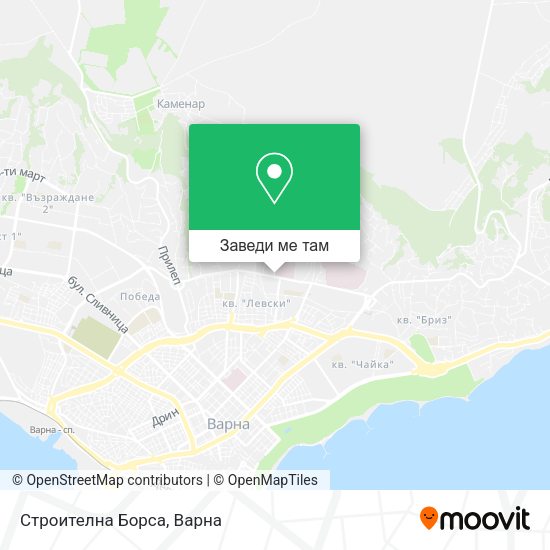 Строителна Борса карта