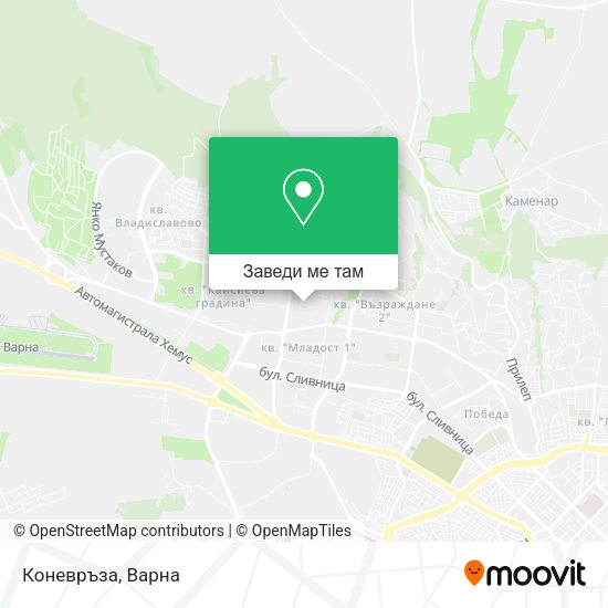 Коневръза карта