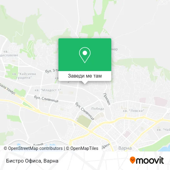 Бистро Офиса карта