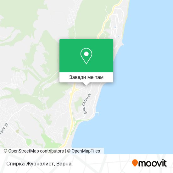 Спирка Журналист карта