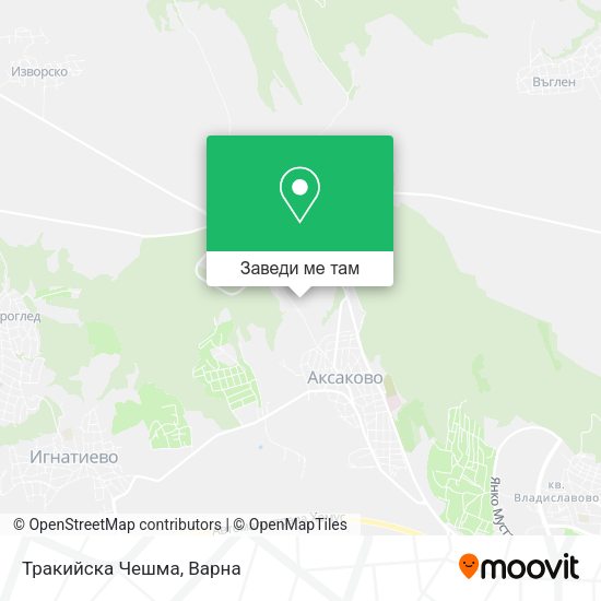 Тракийска Чешма карта