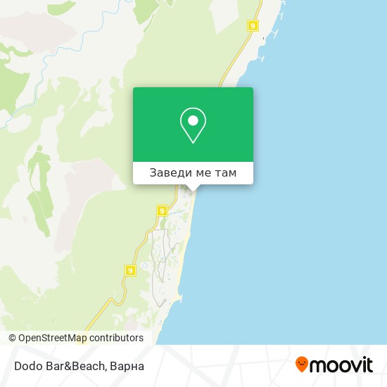 Dodo Bar&Beach карта