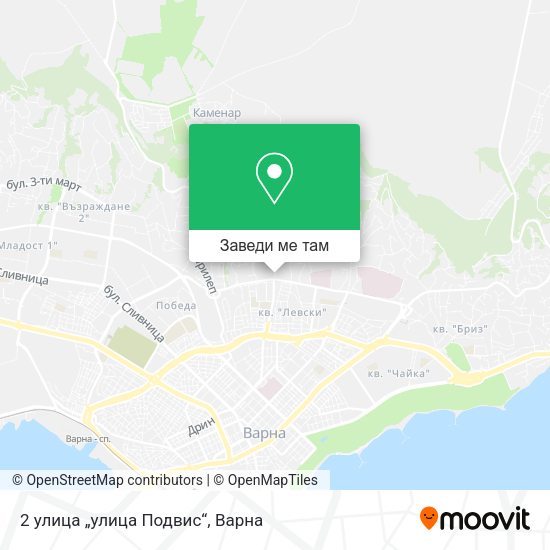 2 улица „улица Подвис“ карта