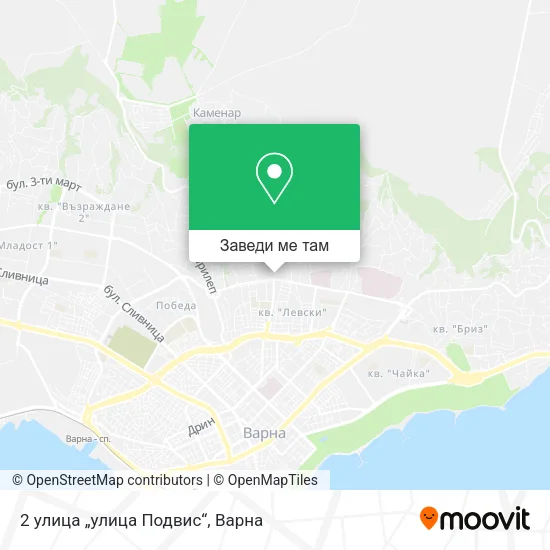2 улица „улица Подвис“ карта