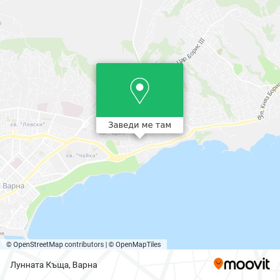 Лунната Къща карта