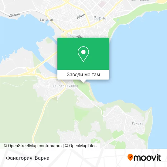 Фанагория карта