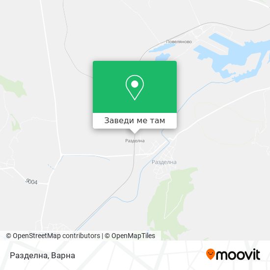 Разделна карта