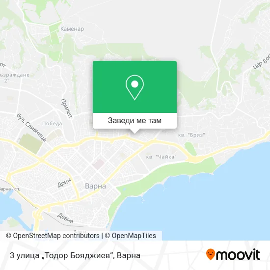 3 улица „Тодор Бояджиев“ карта