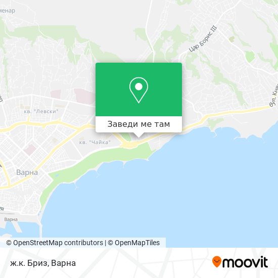 ж.к. Бриз карта