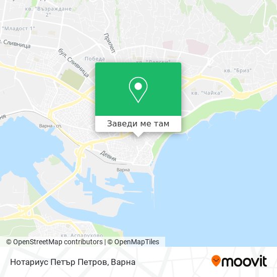 Нотариус Петър Петров карта