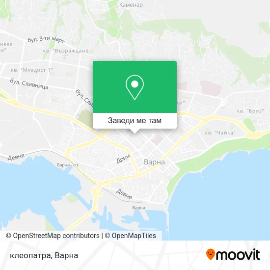 клеопатра карта