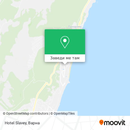 Hotel Slavey карта
