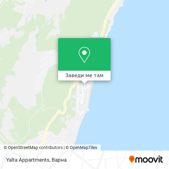 Yalta Appartments карта