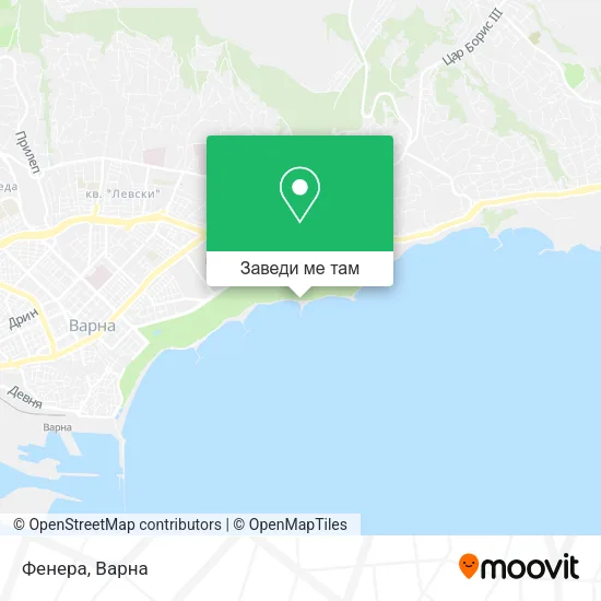 Фенера карта