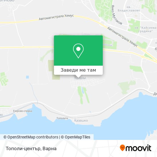 Тополи-център карта