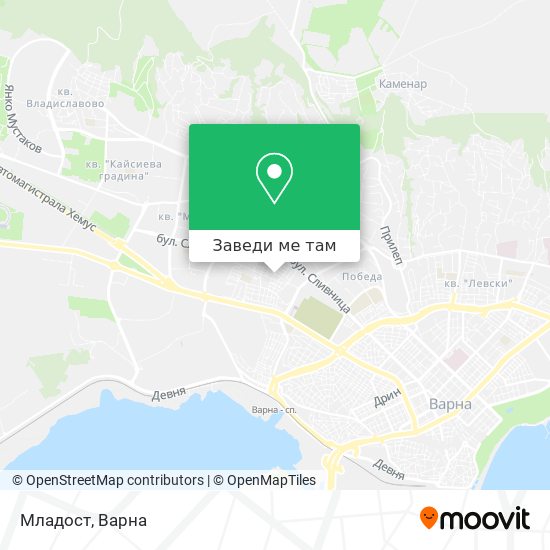 Младост карта