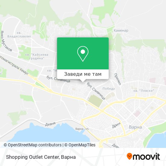 Shopping Outlet Center карта