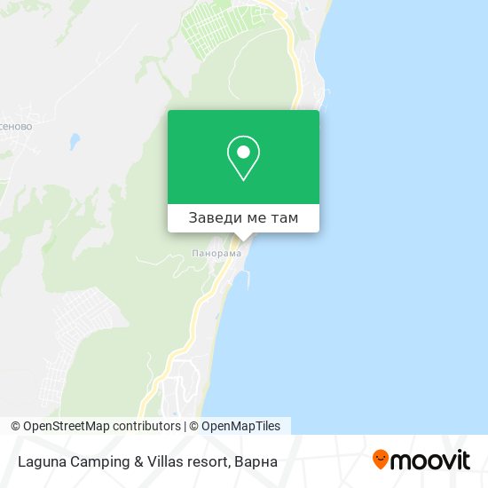 Laguna Camping & Villas resort карта