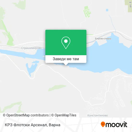 КРЗ Флотски Арсенал карта