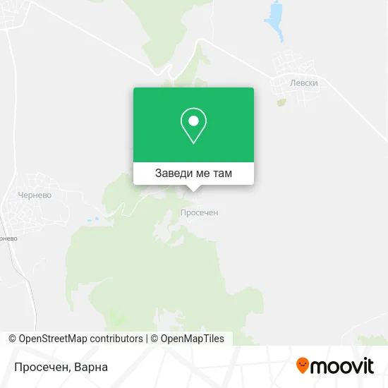 Просечен карта