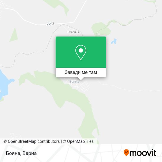 Бояна карта