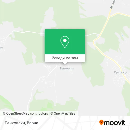 Бенковски карта
