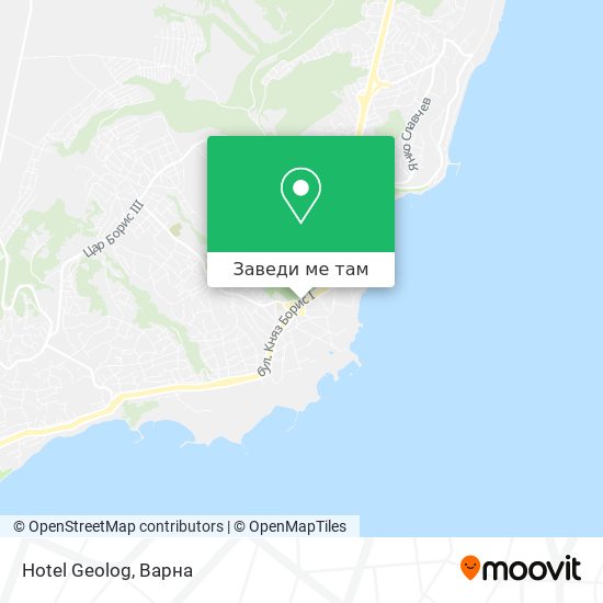 Hotel Geolog карта