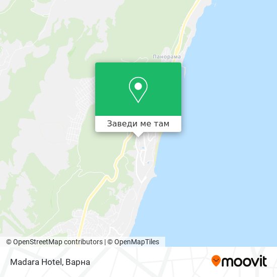 Madara Hotel карта