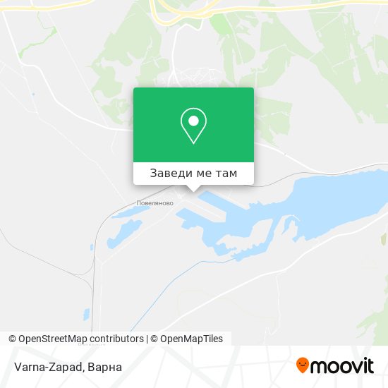Varna-Zapad карта