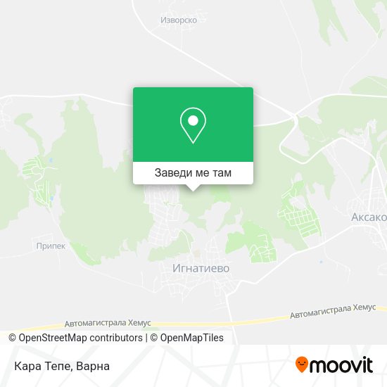 Кара Тепе карта