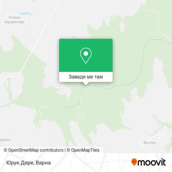 Юрук Дере карта