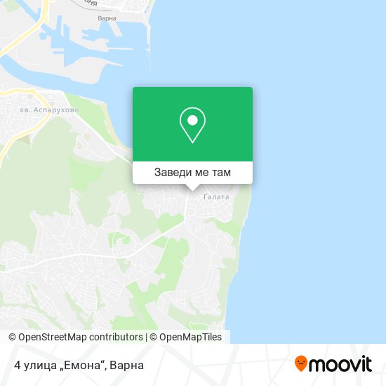4 улица „Емона“ карта