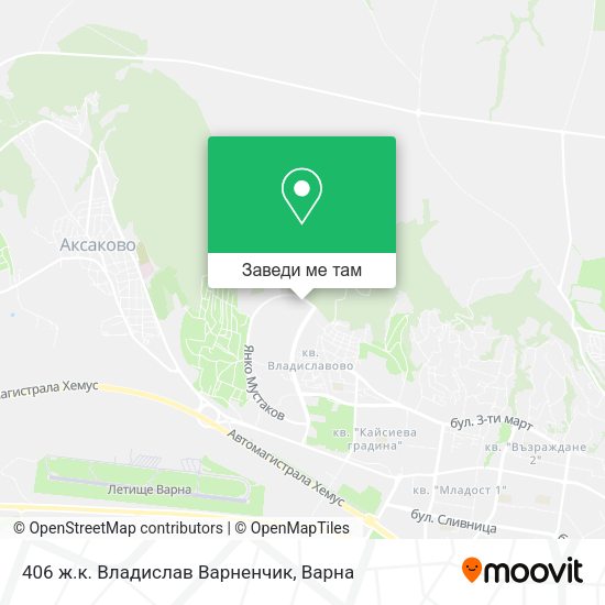 406 ж.к. Владислав Варненчик карта