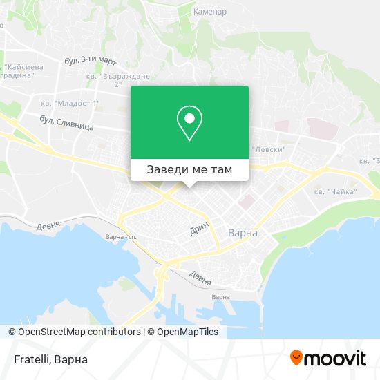 Fratelli карта